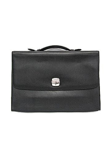 Dunhill Dunhill MULSANNE FK6060A Men's Leather Briefcase,Document Case Black (view 1)