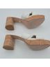 Veronica Beard 100% Leather White Heels Size 9 - photo 7