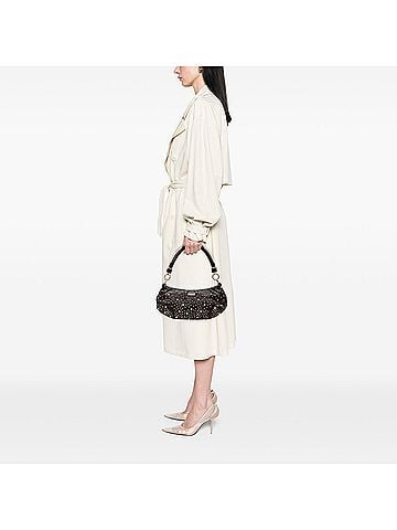 Burberry Studded Calfskin Cadet Satchel (view 2)