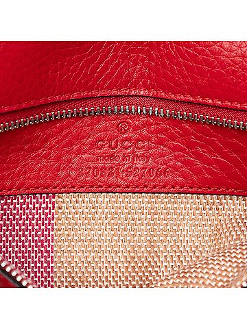 Gucci Small Leather Bamboo Daily Satchel (view 2)
