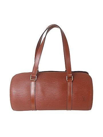 Louis Vuitton LOUIS VUITTON Soufflot Handbag, Epi Leather, Kenya Brown, M52223 AR0948 (view 2)