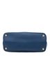 Prada 100% Leather Blue Medium Saffiano Cuir Double Satchel One size - photo 4