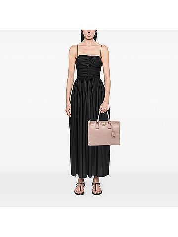 Prada Large Saffiano Lux Galleria Double Zip Satchel (view 2)