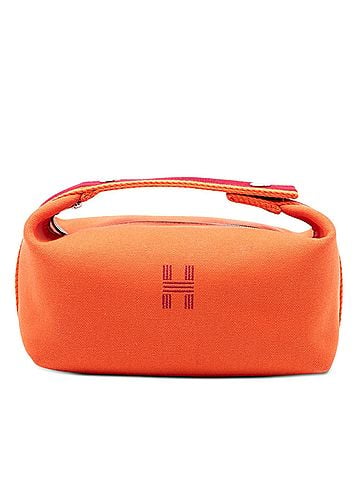 Hermès Small Toile Bride A Brac Case (view 1)
