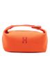 Hermès 100% Canvas Orange Small Toile Bride A Brac Case One size - photo 1