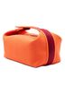 Hermès 100% Canvas Orange Small Toile Bride A Brac Case One size - photo 3