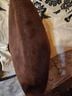 Ruth E. Saltz Brown Leather Clutch One size - photo 6