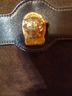 Ruth E. Saltz Brown Leather Clutch One size - photo 3