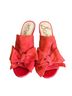 Sam Edelman 100% Suede Red Mule/Clog Size 9 1/2 - photo 5