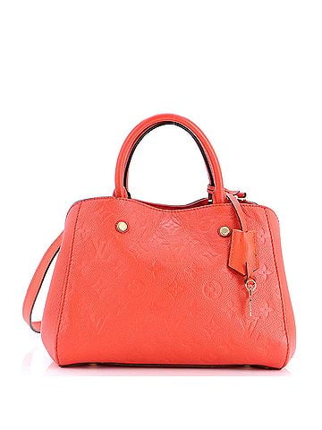 Louis Vuitton Montaigne Handbag Monogram Empreinte Leather BB (view 1)