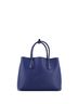 Prada 100% Leather Blue Cuir Double Tote Saffiano Leather Medium One size - photo 4