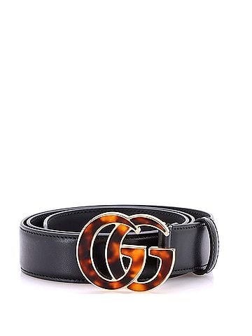 Gucci GG Marmont Belt Leather with Plexiglass (view 1)