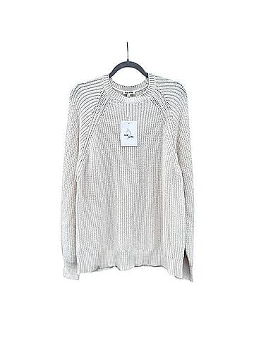 Djerf Avenue Chunky Raglan Roundneck Oversized Sweater Sweater Vest (view 1)