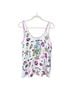 Me369 Graphic White Blue Tank Top Size S - photo 1