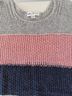 Wildfox Color Block Gray Pink Black Casual Sweaters Size S - photo 3
