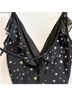 Lulus 100% Polyester 100% Polyester Floral Stars Black Cocktail Dress Size S - photo 7