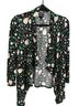 Hot Topic Floral Black Multi Color Cardigan Size XS - photo 1
