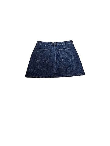 Madewell utility zip mini skirt Denim Skirt (view 2)