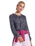 Persifor 100% Viscose Polka Dots Black White Long Sleeve Blouse Size XL - photo 1