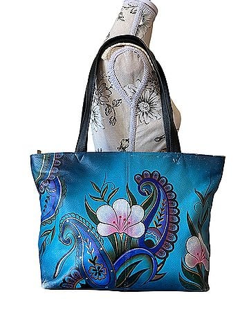 Anna by Anuschka Floral Leather Tote (view 1)
