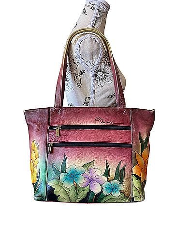 Anna by Anuschka Floral Leather Tote (view 2)