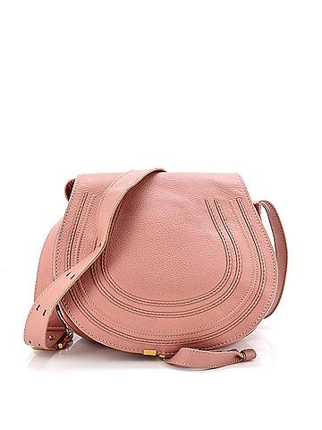 Chloé Marcie Saddle Bag Leather Medium (view 1)