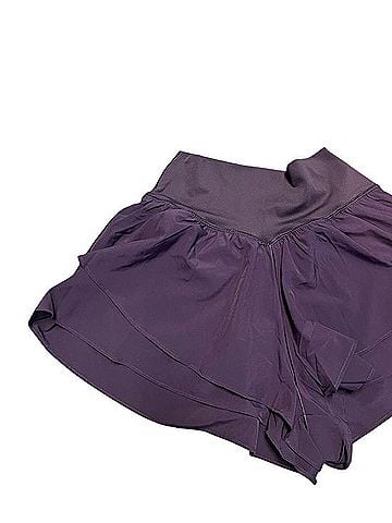 Aerie flirty ruffle exercise shorts Athletic Shorts (view 2)