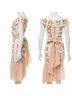 Atoir Graphic Tan Ivory Cocktail Dress Size 4 - photo 2