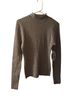 Scoop Gray Long Sleeve Top Size 12 - photo 1