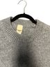 H&M Solid Gray Wool Pullover Sweater Size S - photo 2