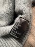 H&M Solid Gray Wool Pullover Sweater Size S - photo 3