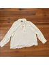 J.Crew 100% Viscose Solid White Ivory Long Sleeve Blouse Size 2X - photo 4