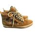 Inkkas Aztec Or Tribal Print Stripes Brown Boots Size EU 39 - photo 2
