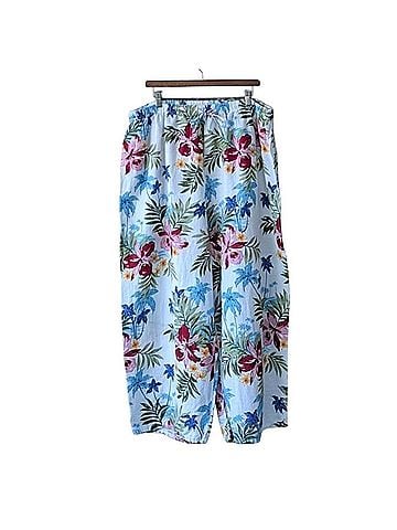 Hot Cotton Tropical Linen Blend Casual Pants (view 1)