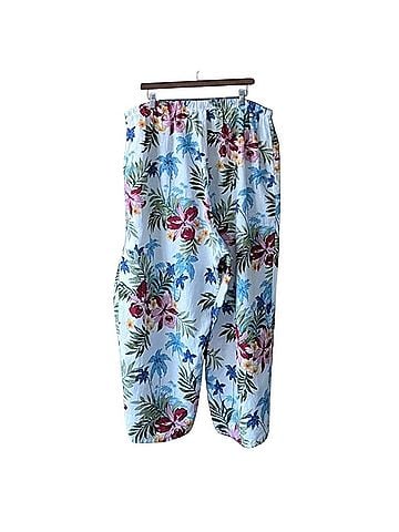 Hot Cotton Tropical Linen Blend Casual Pants (view 2)