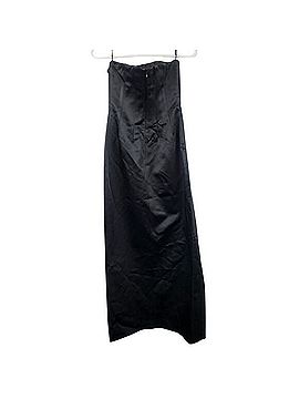 Sara Battaglia Strapless Duchesse Satin Maxi Dress Casual Dress (view 2)