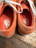Vans Floral Orange Sneakers Size 8 1/2 - photo 3