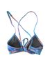 Jolyn 100% Polyester Ombre Tie-dye Blue Purple Pink Swimsuit Top Size XS - photo 2