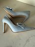 Napoleoni 100% Leather Blue Heels Size EU 38 - photo 8