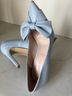 Napoleoni 100% Leather Blue Heels Size EU 38 - photo 11