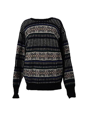 Handknitted Internationale Express Wool Sweater (view 1)