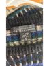 Handknitted Internationale Express 100% Wool Aztec Or Tribal Print Fair Isle Blue Black Wool Sweater Size S - photo 3