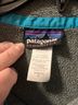 Patagonia 100% Polyester Solid Gray Teal Fleece Size XL - photo 3