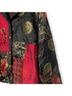 Chico's Black Red Gold Jacket Size 1 - photo 4