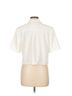Lulus 100% Polyester White Short Sleeve Silk Top Size L - photo 2