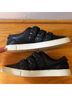 FRYE 100% Leather Solid Black White Sneakers Size 8 1/2 - photo 10
