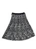 Neiman Marcus Animal Print Black Casual Skirt Size L - photo 2