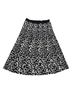 Neiman Marcus Animal Print Black Casual Skirt Size L - photo 1