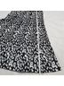 Neiman Marcus Animal Print Black Casual Skirt Size L - photo 9