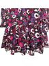 Michael Kors 100% Polyester Floral Multi Color Cocktail Dress Size M - photo 4
